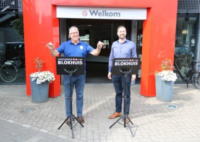 Nieuwe muzieklessenaars van garage Blokhuis