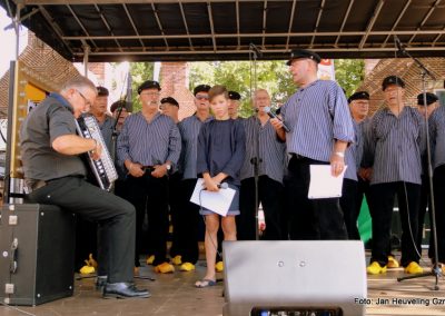 Optreden bij de opening Spakenburgse dagen 2019