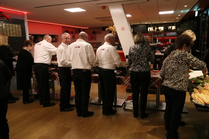Buffet van het 25-jarig bestaan van Spakenburgs Visserskoor