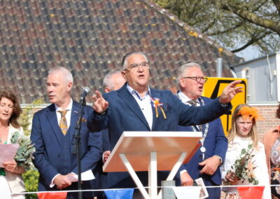 Optreden bij de Aubade Koningsdag 2022