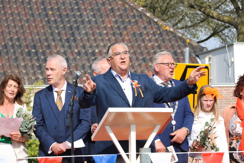 Optreden bij de Aubade Koningsdag 2022