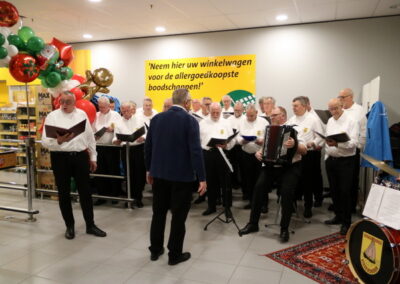 Optreden bij de JUMBO in Spakenburg