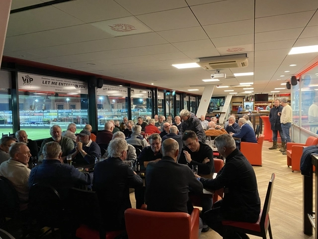 Nieuwsjaarsreceptie van het Spakenburgs Visserskoor